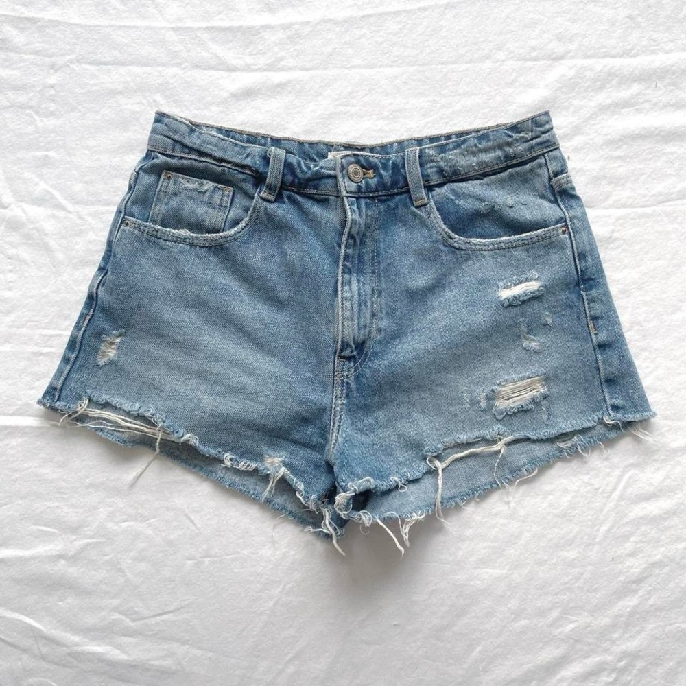 Zara Trafaluc Denim Shorts